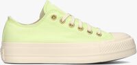 Gele CONVERSE Lage sneakers CHUCK TAYLOR ALL STAR LIFT OX - medium