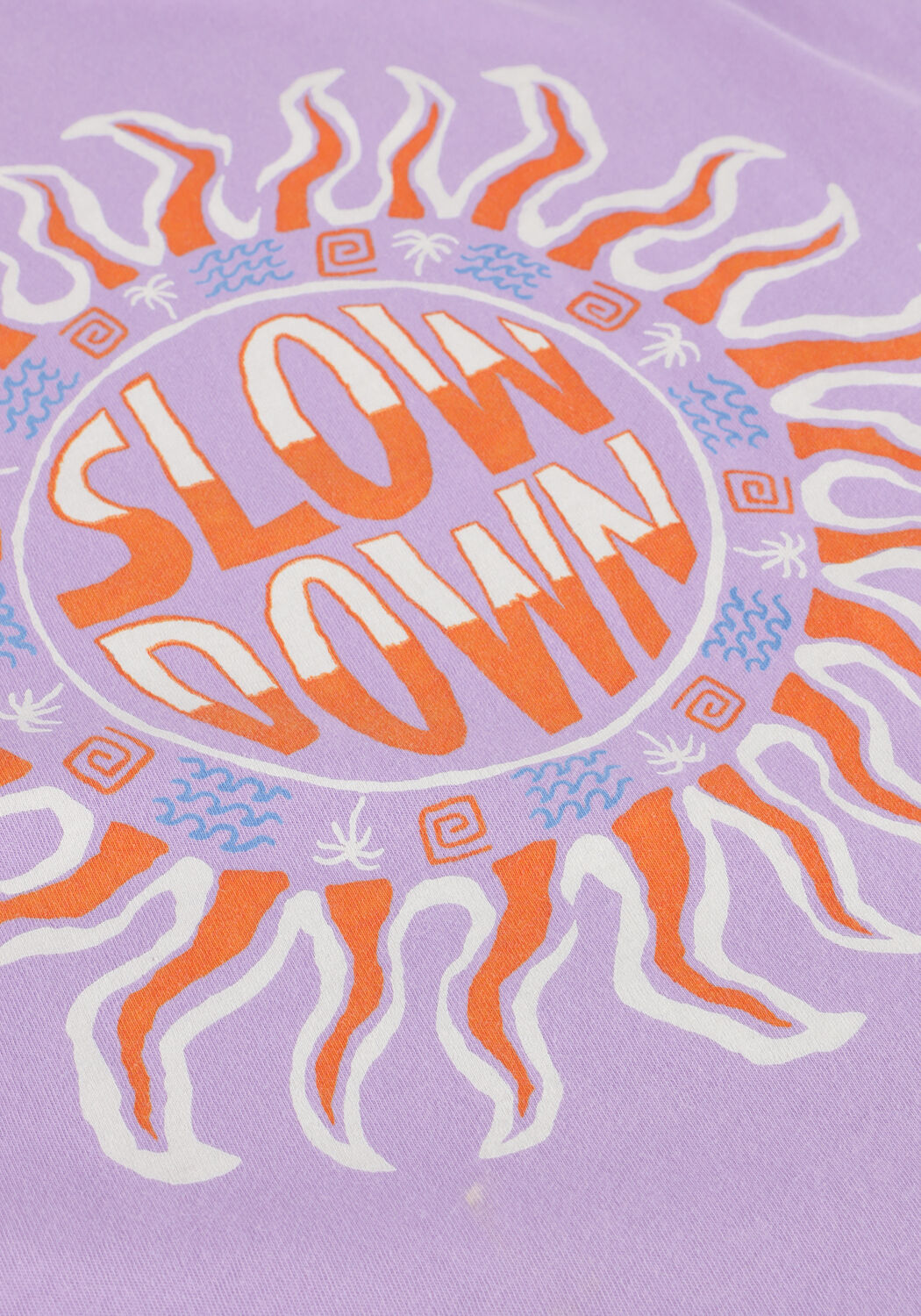 Paarse CATWALK JUNKIE T-shirt GRAPHIC TSHIRT - large