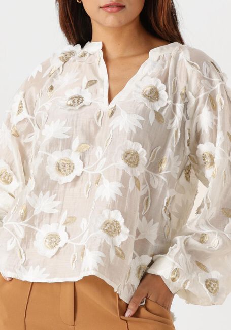 Gebroken wit AAIKO Top ALANZA 3D TEN 518 - large