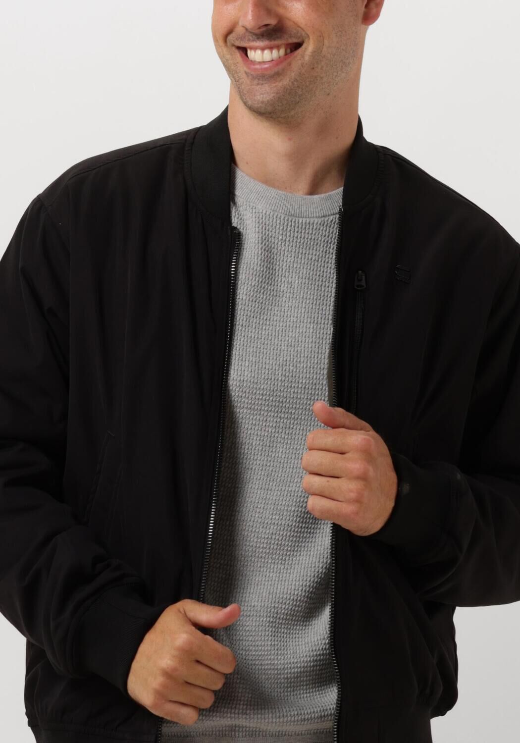 G-STAR RAW Heren Jassen Tech Bomber Zwart