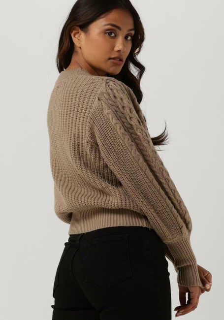 Bruine MSCH COPENHAGEN Trui IVETA PEONY PULLOVER - large