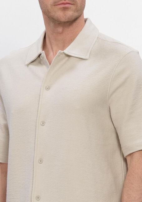 Beige AIRFORCE Casual overhemd WOVEN SHORT SLEEVE SHIRT - large