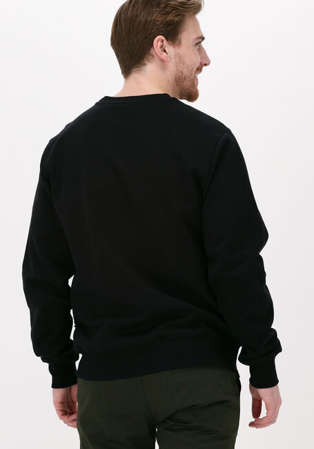 Zwarte COLOURFUL REBEL Sweater RBL AMS BIG EMBROIDERY BASIC SWEAT - large