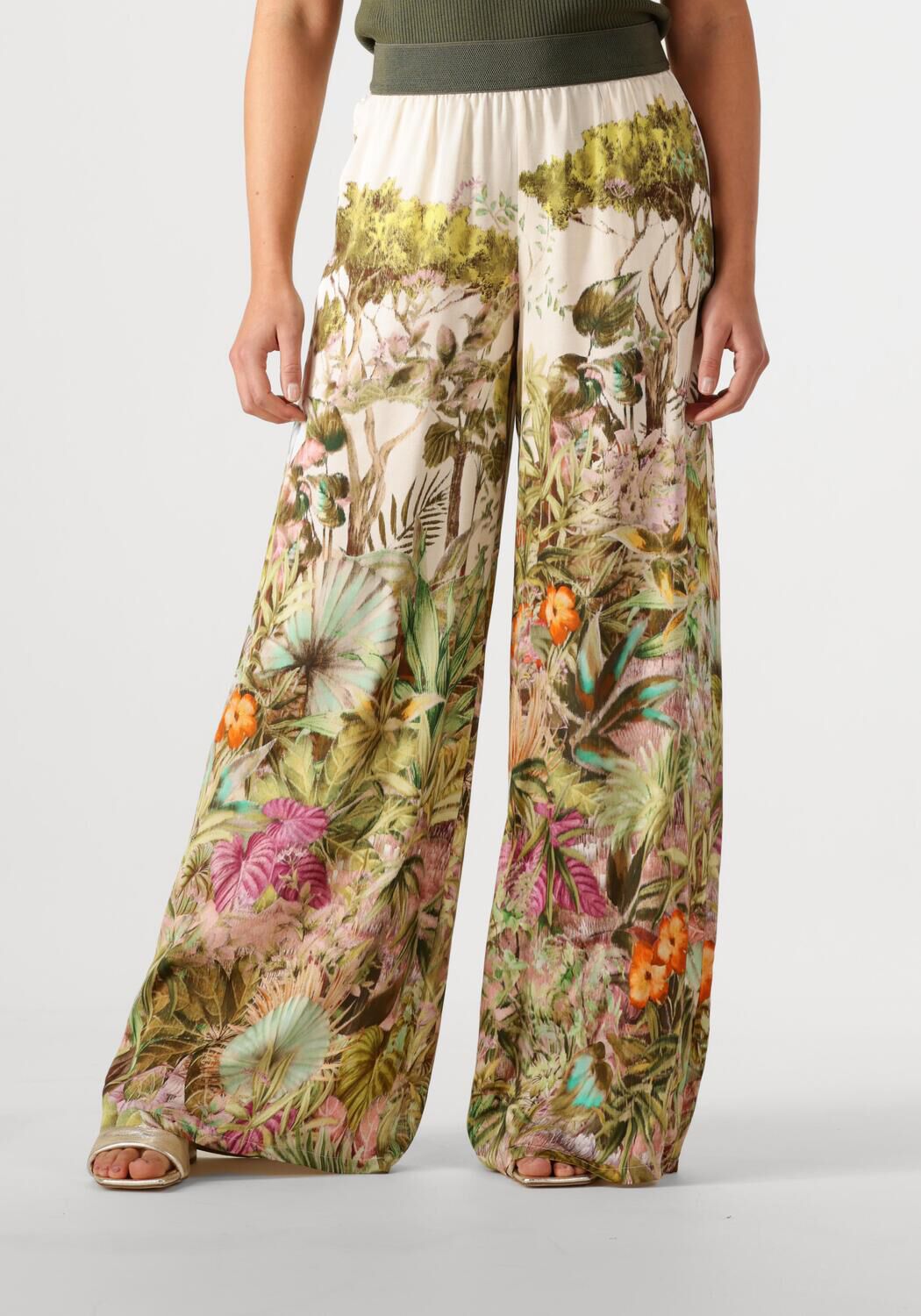Caroline Biss Elegant Broek 1562 Multicolor Dames
