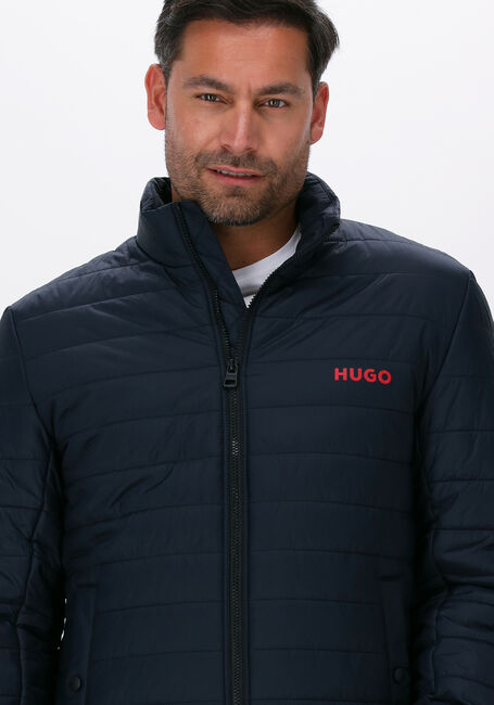 Donkerblauwe HUGO Gewatteerde jas BENTI2222 - large