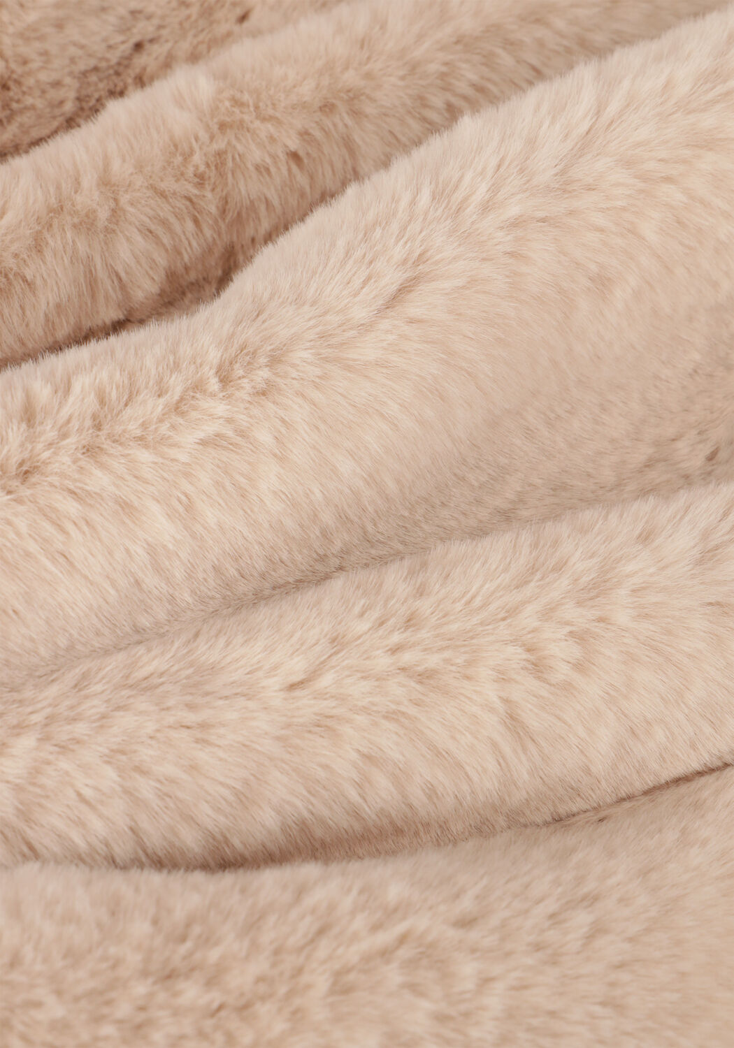 Ecru MOSCOW Faux fur jas 08-08-EVELYN-1 - large