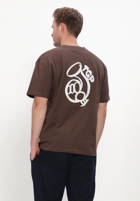 Bruine THE GOODPEOPLE T-shirt TOOK - large