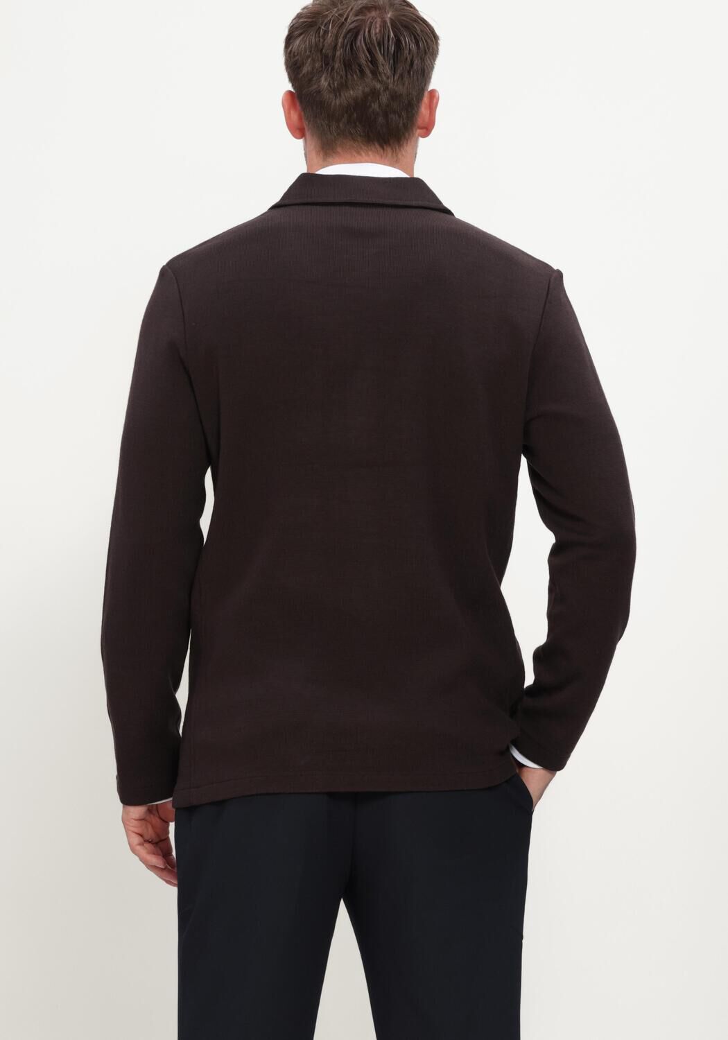 STEFANO LAURAN Heren Overshirts Overshirt Bruin
