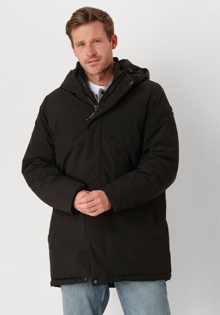 Zwarte PURE PATH Parka's REGULAR FIT JACKETS PARKA - large