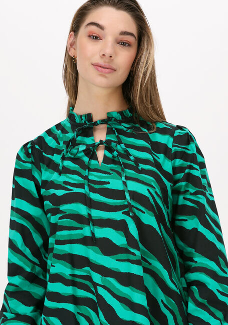 Groene MOVES Mini jurk LUSI 2506 - large