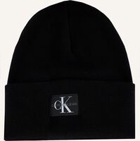 Zwarte CALVIN KLEIN Muts J MONOGRAM BEANIE M - medium