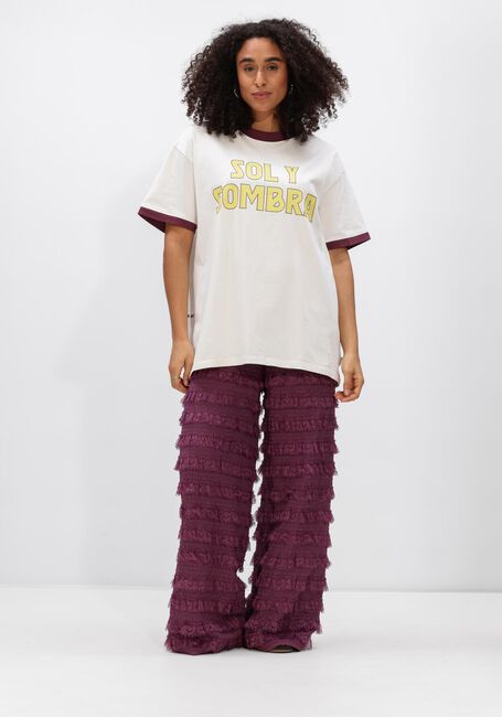 Ecru HARPER & YVE T-shirt SOL-SS - large