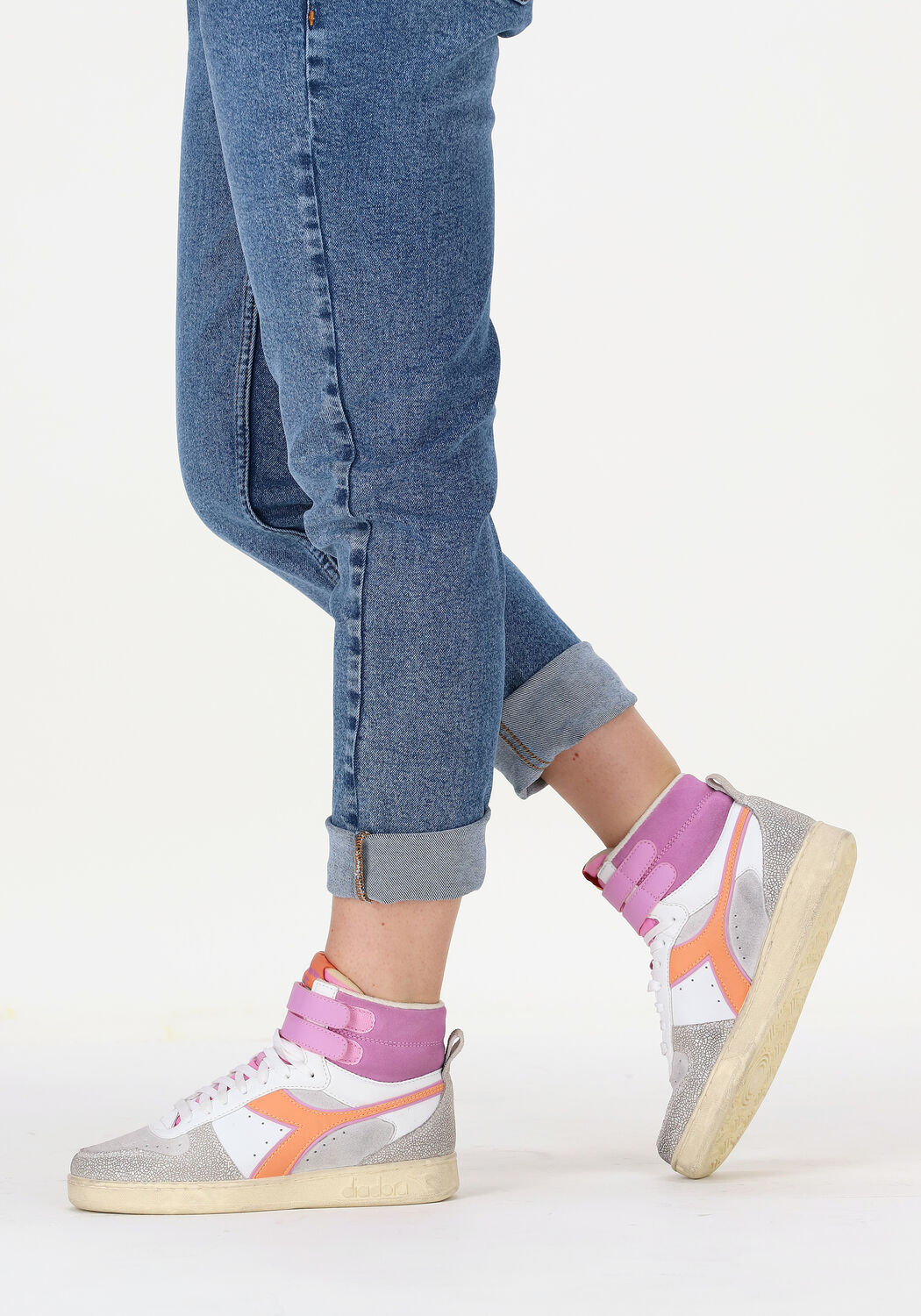 Diadora sneakers hoog dames 2025