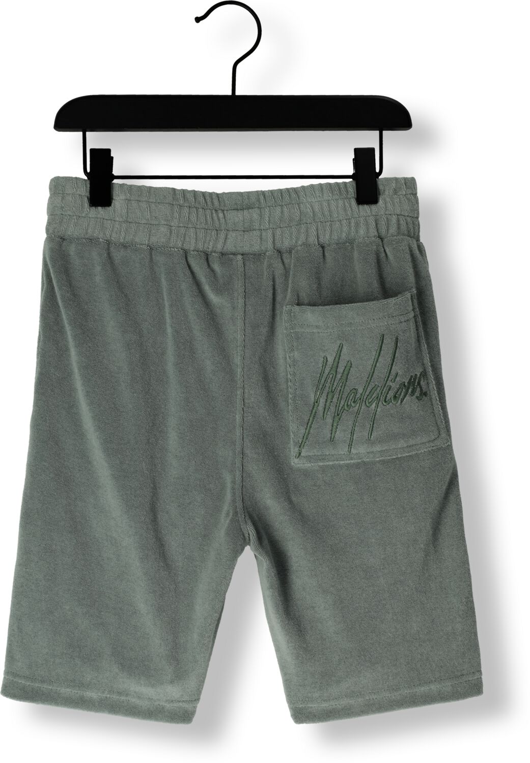 MALELIONS Jongens Broeken Towelling Shorts Groen