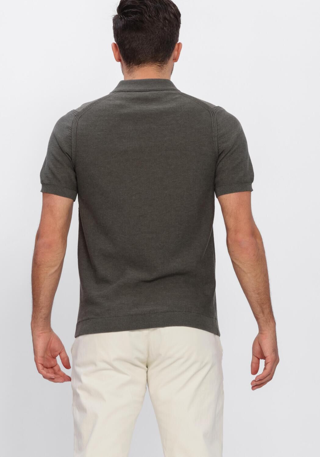 Donkergroene DSTREZZED Polo MERCURY SHORT SLEEVE POLO - large