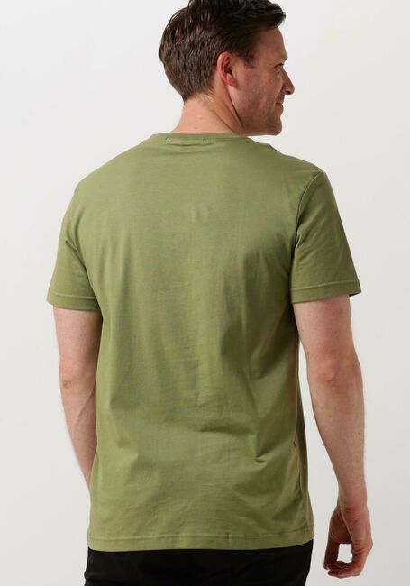 Groene CALVIN KLEIN T-shirt CK EMBRO BADGE TEE - large