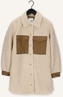 Beige OBJECT Teddy jas LOGAN TEDDY SHACKET Beige OBJECT Teddy jas LOGAN TEDDY SHACKET - medium