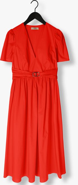 Rode TWINSET MILANO Midi jurk WOVEN DRESS - large