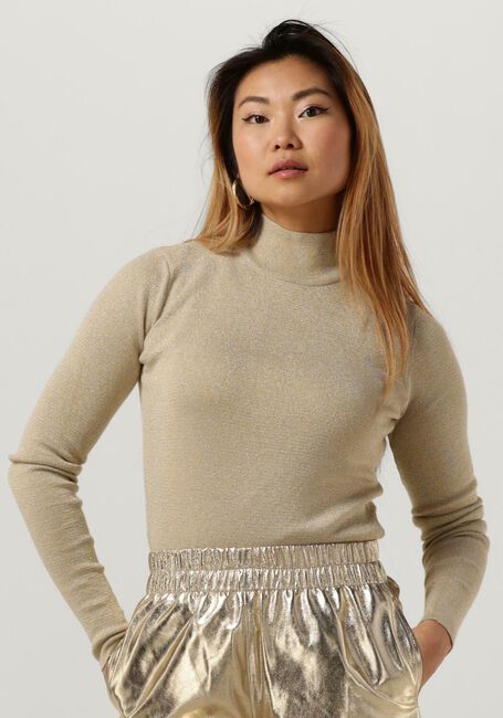 Gouden EST'SEVEN Longsleeves EST'TURTLE NECK LUREX NIKOLE - large