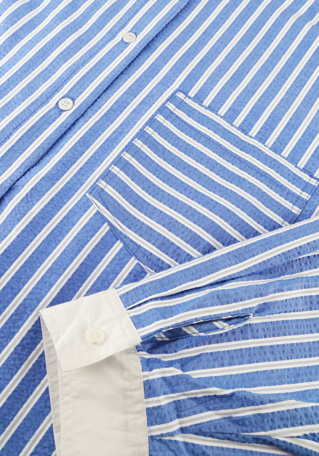 Blauwe MOVES Blouses RHONIE SHIRT 4626 - large