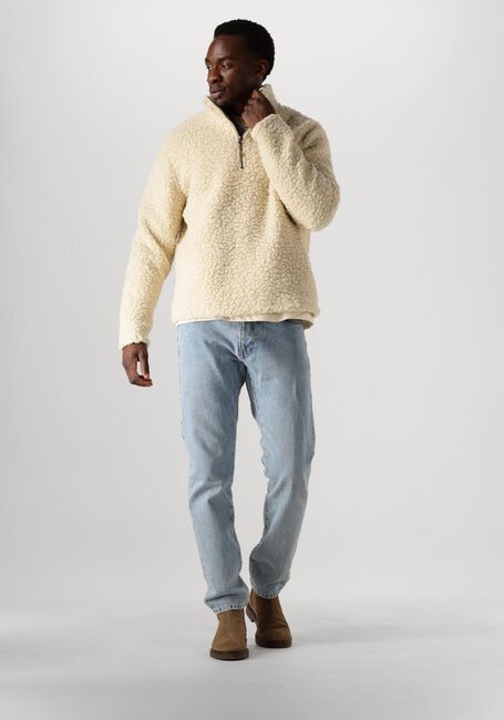 Ecru FORÉT Trui WAVE HALF ZIP - large
