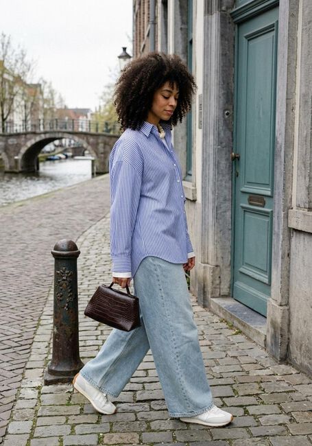 Blauwe ELEH Blouses SS260034 - large