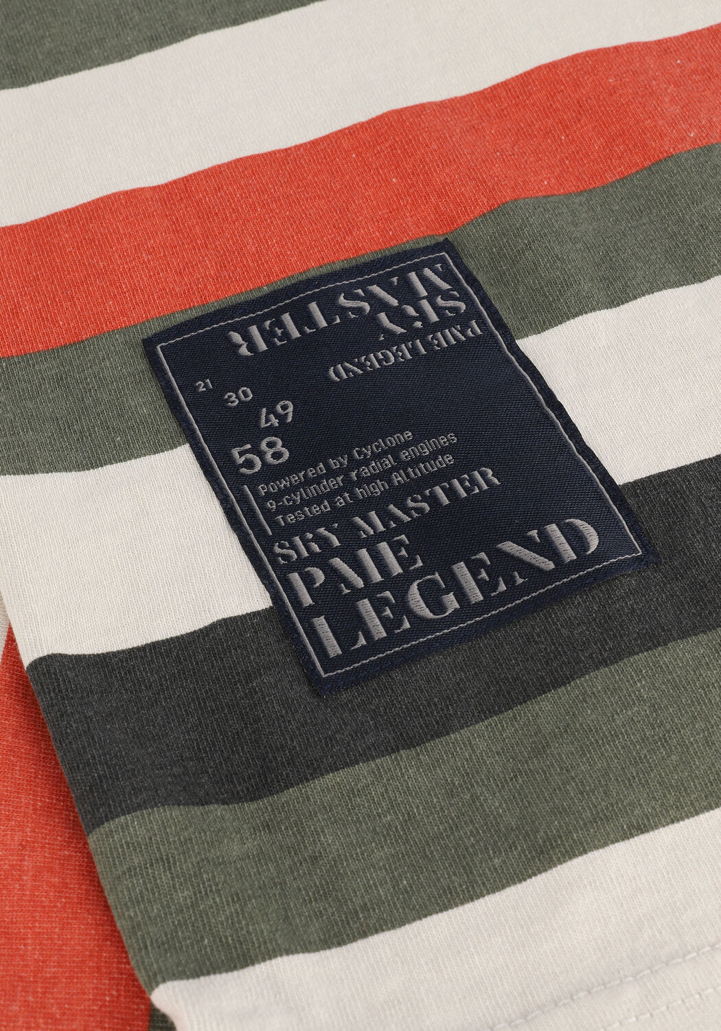 Multi PME LEGEND Polo SHORRT SLEEVE POLO WASHED JERSEY STRIPE - large