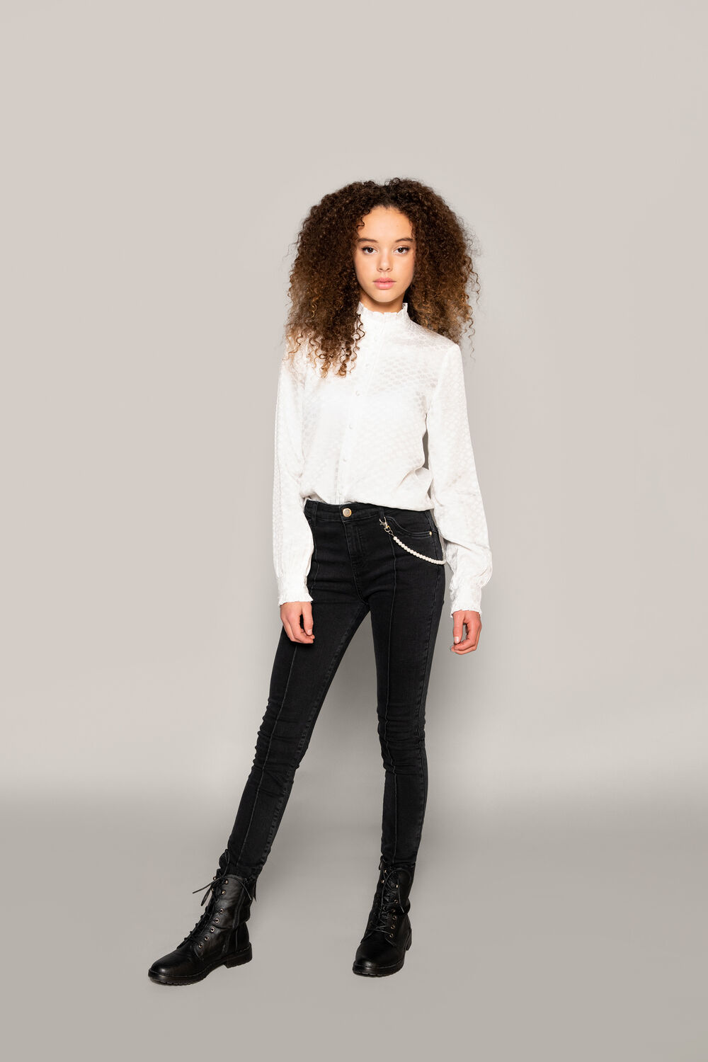 FRANKIE & LIBERTY Meisjes Jeans Liberty Skinny Zwart