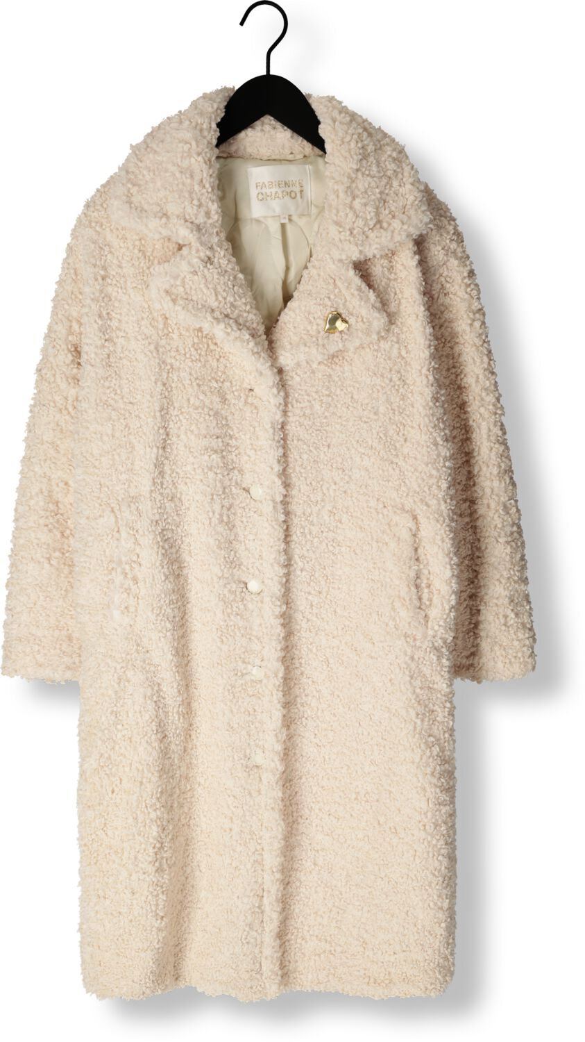 FABIENNE CHAPOT Dames Jassen Nicole Coat Ecru