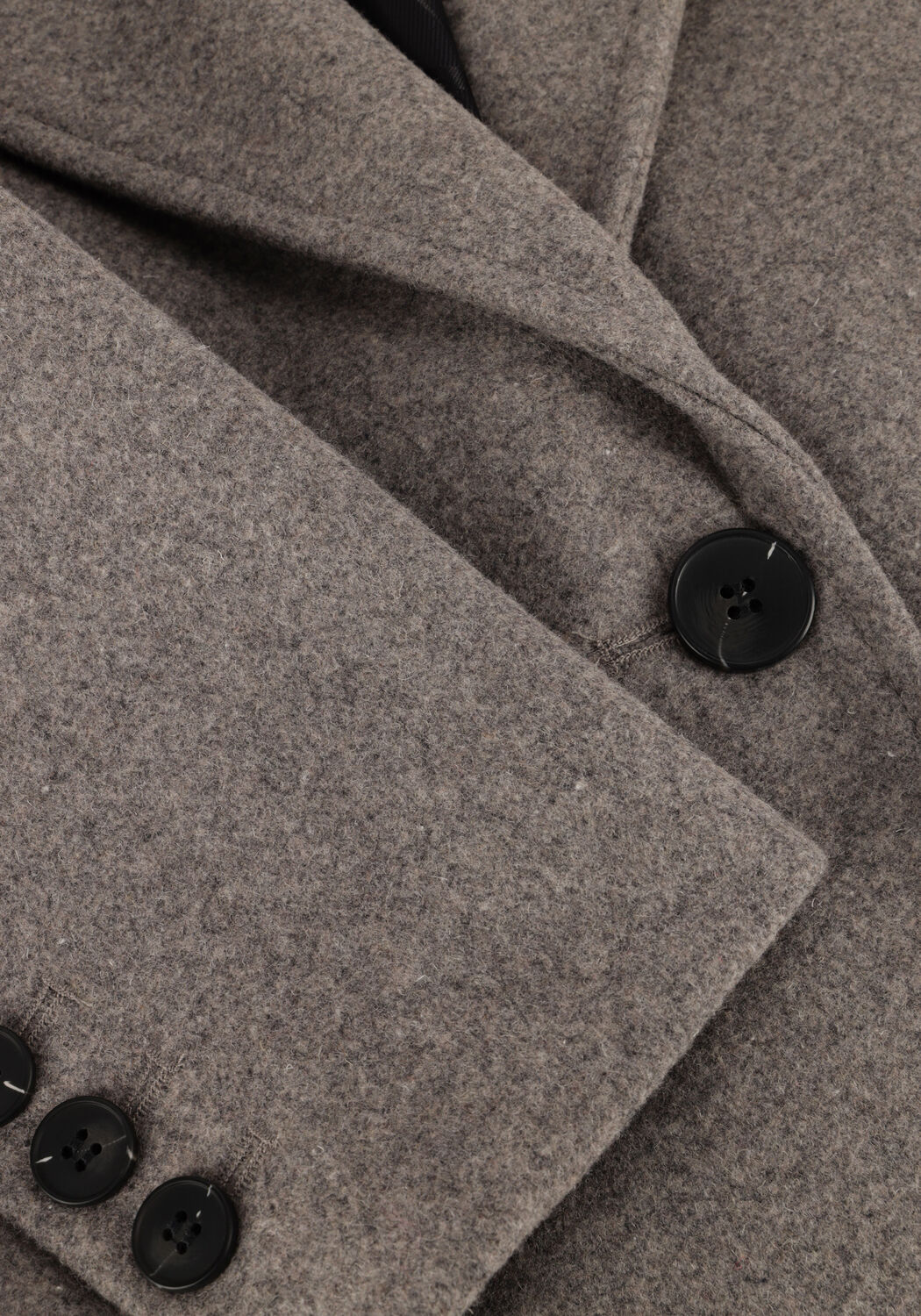 Grijze SELECTED WOMEN Mantel SLFNEW ALMA WOOL COAT - large