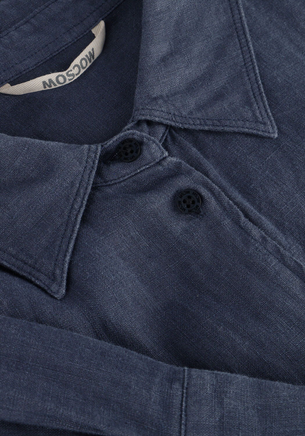 Donkerblauwe MOSCOW Blouses 94-05-BUTTO-1 - large