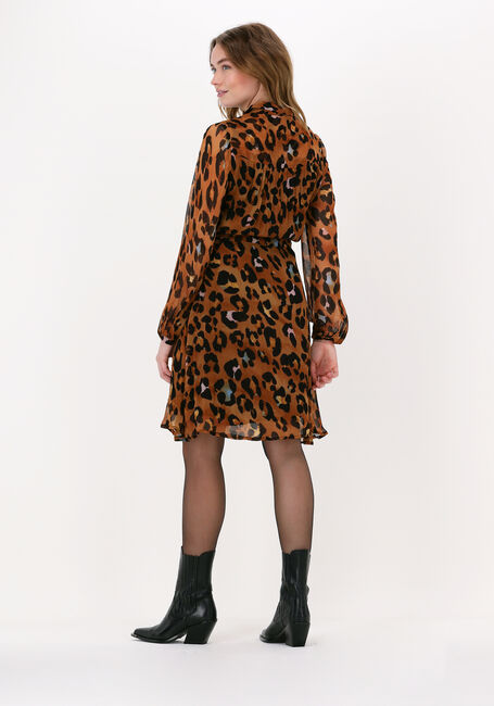 Bruine FABIENNE CHAPOT Mini jurk FRIDA CATO SHORT DRESS - large