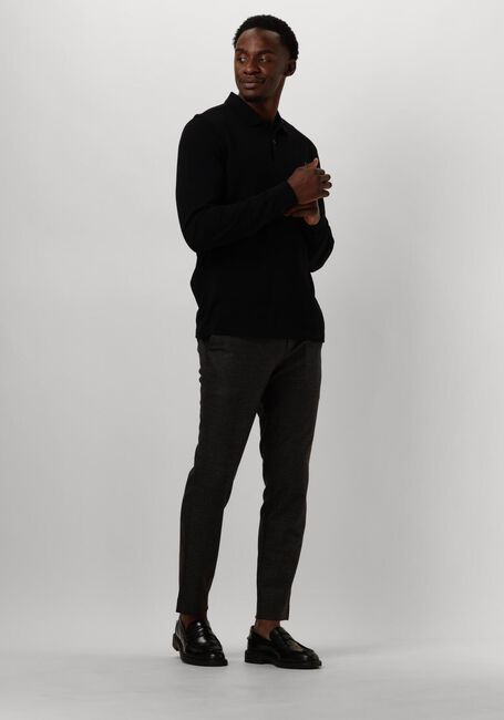 Zwarte FRED PERRY Polo LONG SLEEVE PLAIN FRED PERRY SHIRT - large