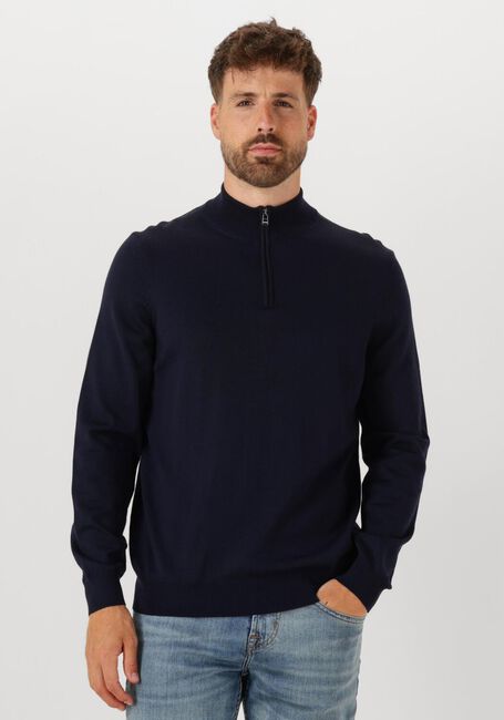 Donkerblauwe BOSS BLACK Trui EBENJI - large