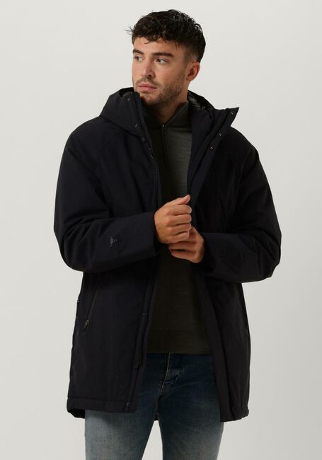 Zwarte KRAKATAU Gewatteerde jas QM374 - large
