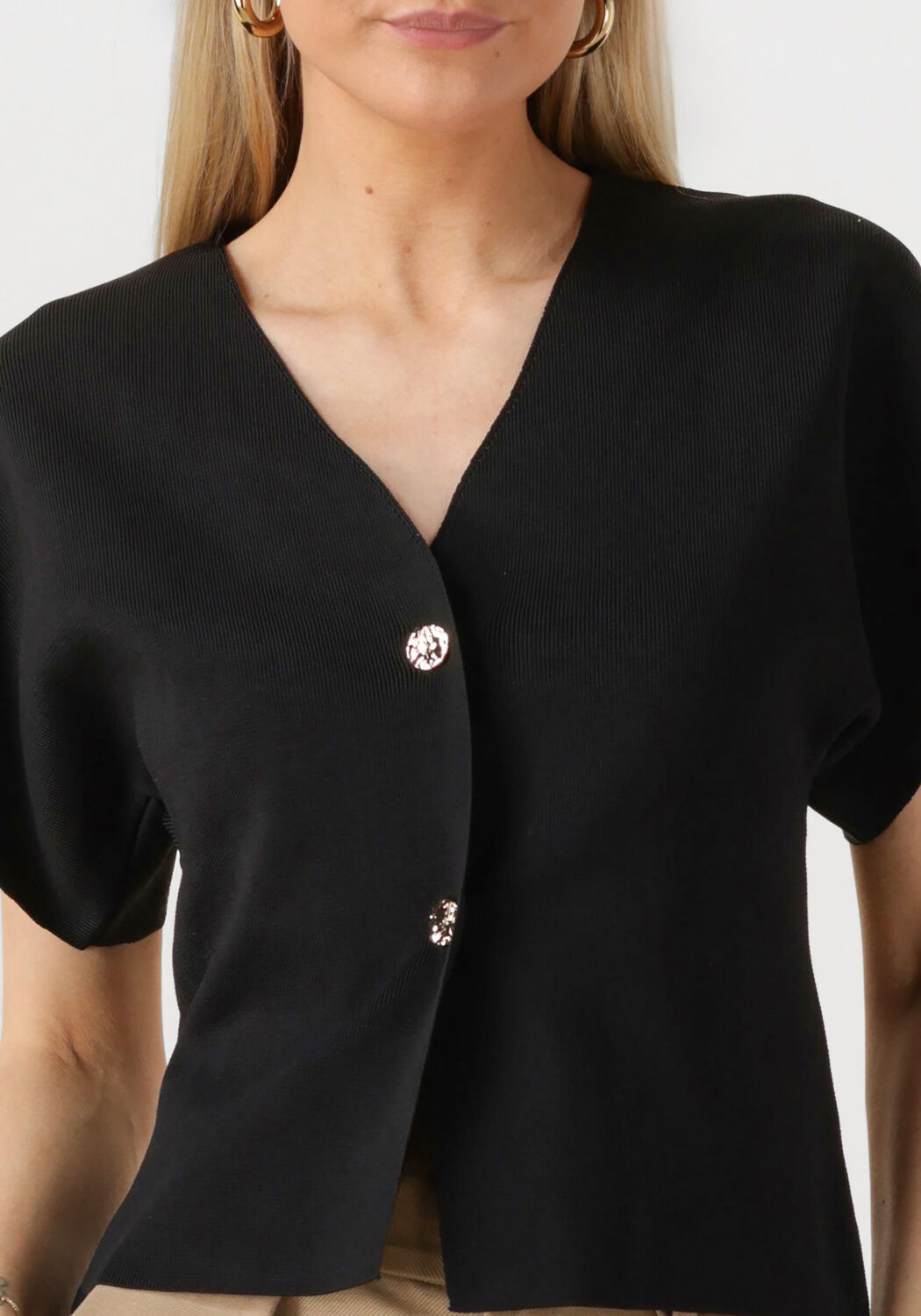 NOTRE-V Dames Tops & T-shirts Nv-fumie Zwart