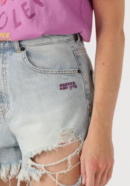 Lichtblauwe HARPER & YVE Shorts YVE-SH - large