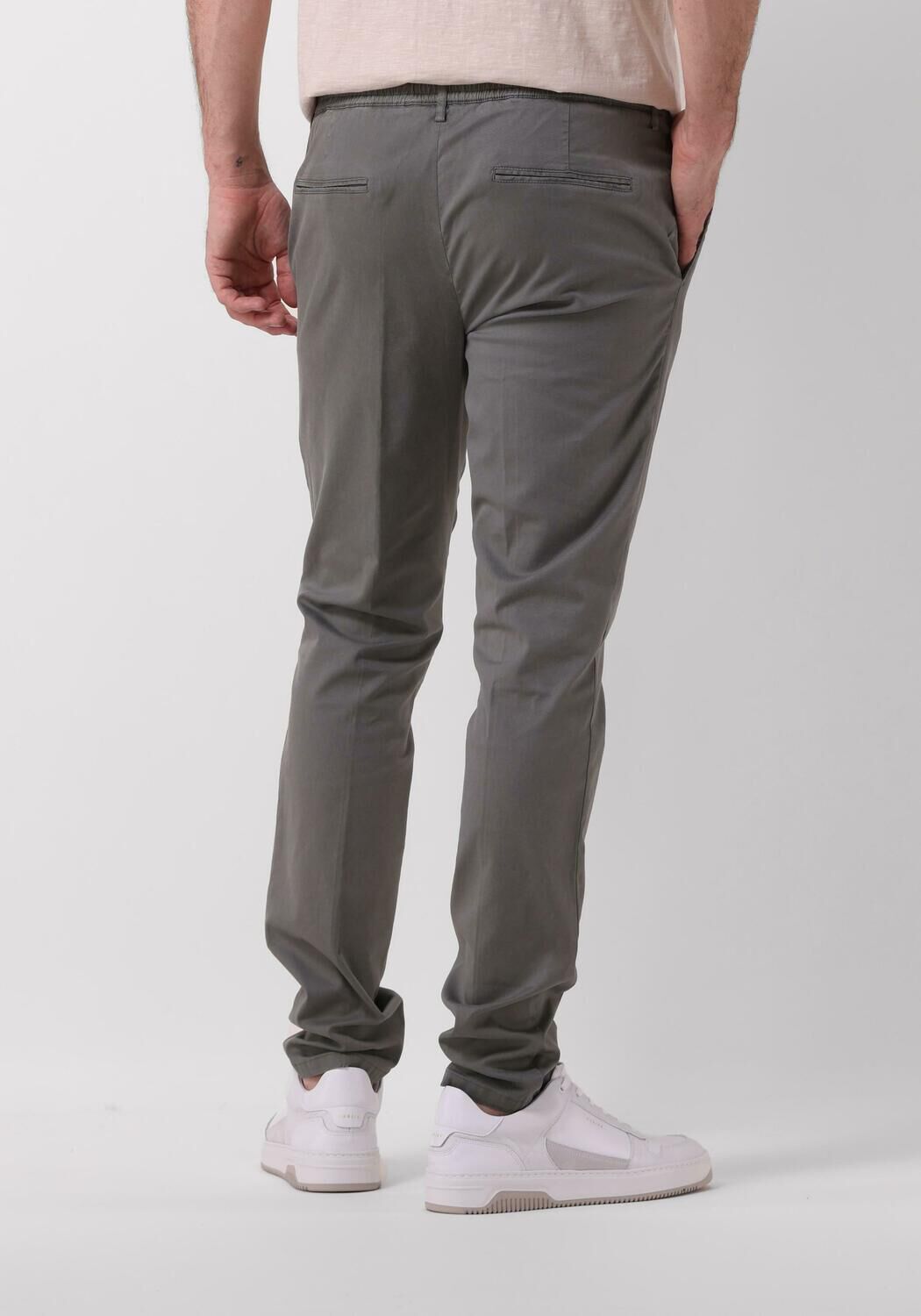 PROFUOMO Heren Broeken Trousers 842 Sportcord Groen