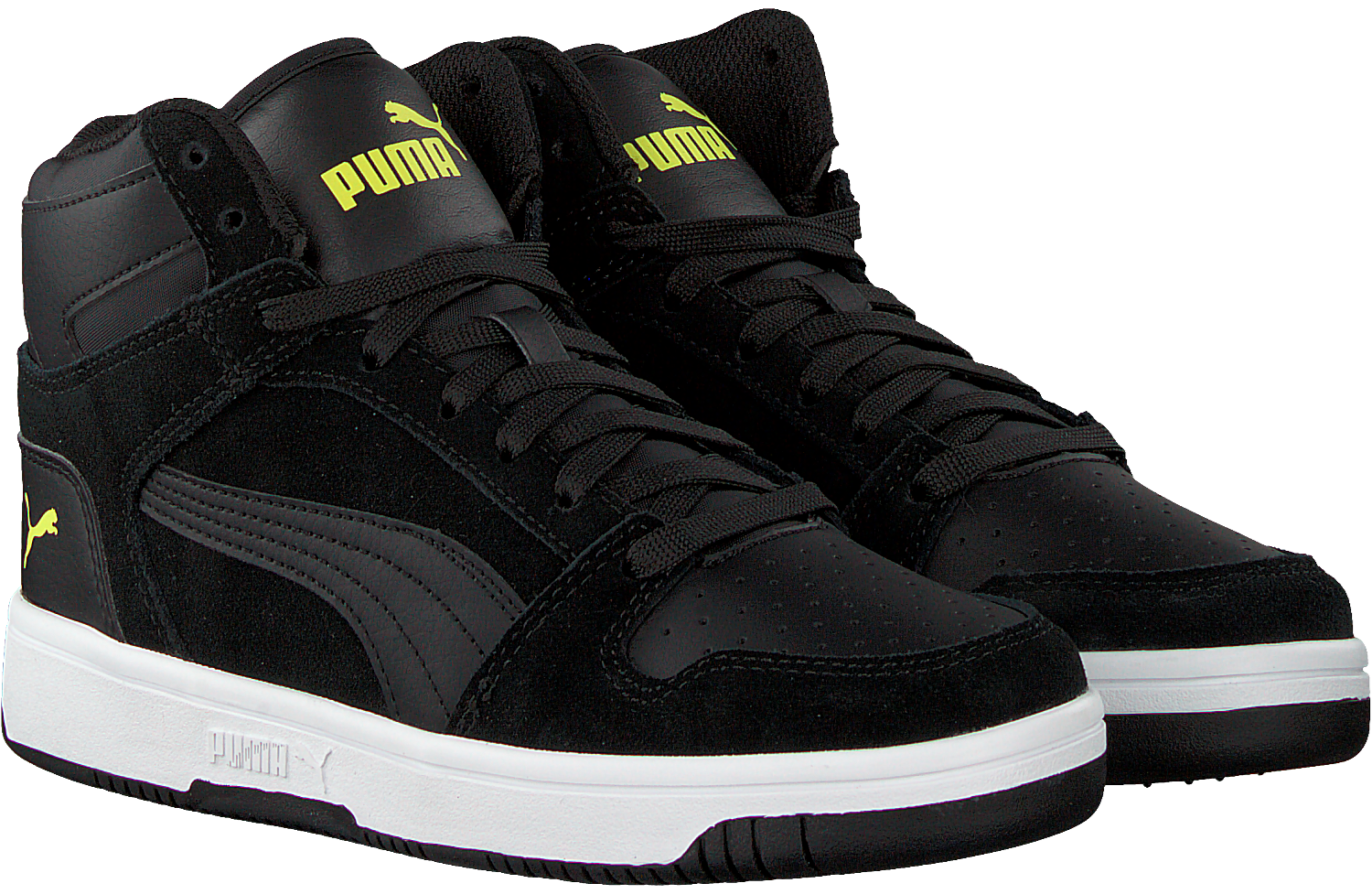 Zwarte PUMA Sneakers REBOUND LAYUP SD JR | Omoda