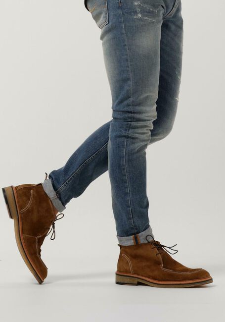 Bruine FLORIS VAN BOMMEL Veterschoenen SFM-50123 - large