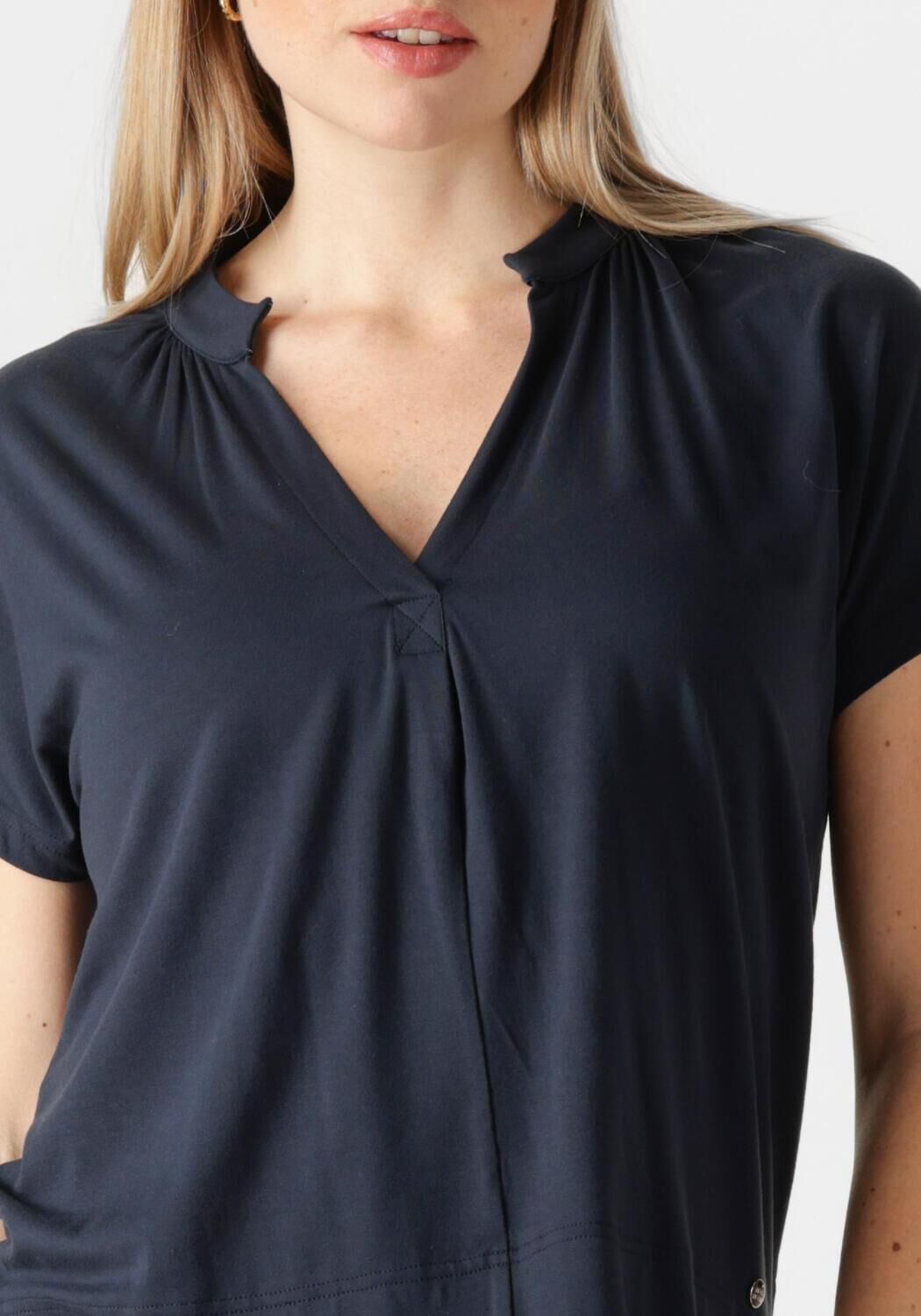 MOS MOSH Dames Tops & T-shirts Shira Tee Donkerblauw