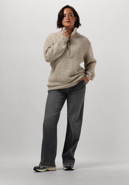 Grijze PENN & INK Trui 227 JUMPER - large