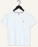 Witte TOMMY JEANS T-shirt TJW REGULAR JERSEY C NECK Witte TOMMY JEANS T-shirt TJW REGULAR JERSEY C NECK - medium