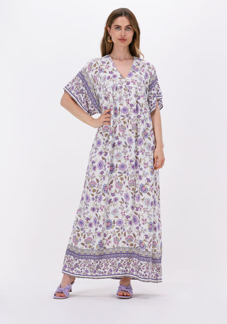 Paarse CO'COUTURE Maxi jurk PURLA TALLULAH DRESS - large