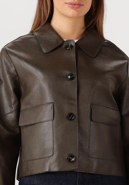 Bruine NEO NOIR Jack ROMANA FAUX PU JACKET - large