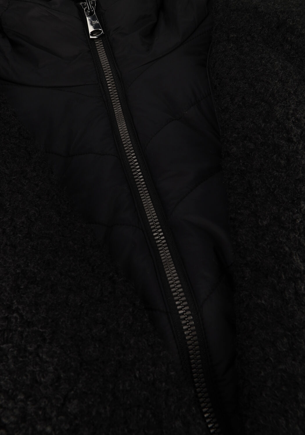 Zwarte BEAUMONT Gewatteerde jas TARA - large