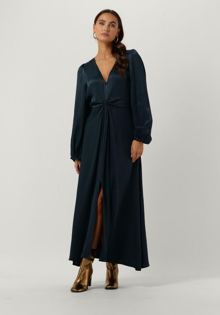 Blauwe SECOND FEMALE Maxi jurk EDDIE DRESS - large