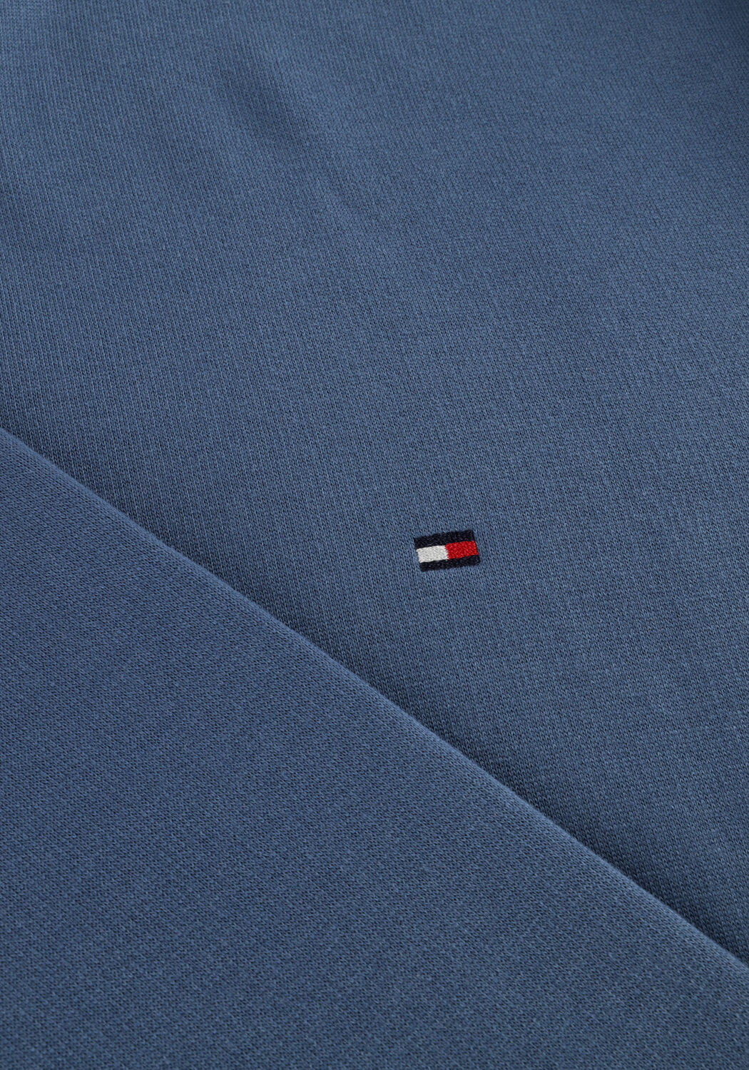 Blauwe TOMMY HILFIGER Sweater ESS SEASONAL FLEECE CREWNECK - large