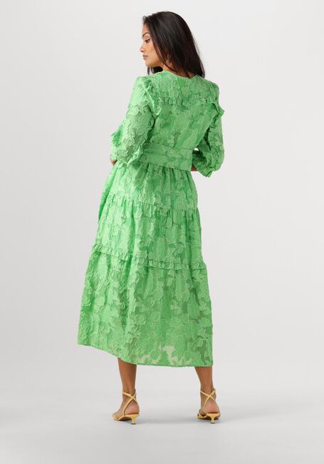 Groene SELECTED FEMME Midi jurk SLFSADIE 3/4 MIDI DRESS - large