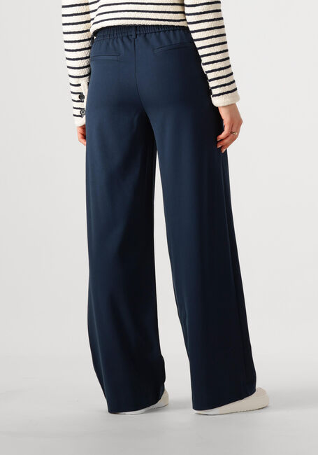 Donkerblauwe OBJECT Pantalon OBJLISA WIDE PANT - large